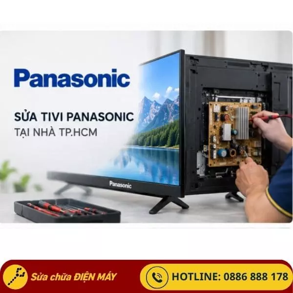 Dịch vụ sửa tivi Panasonic tại nhà